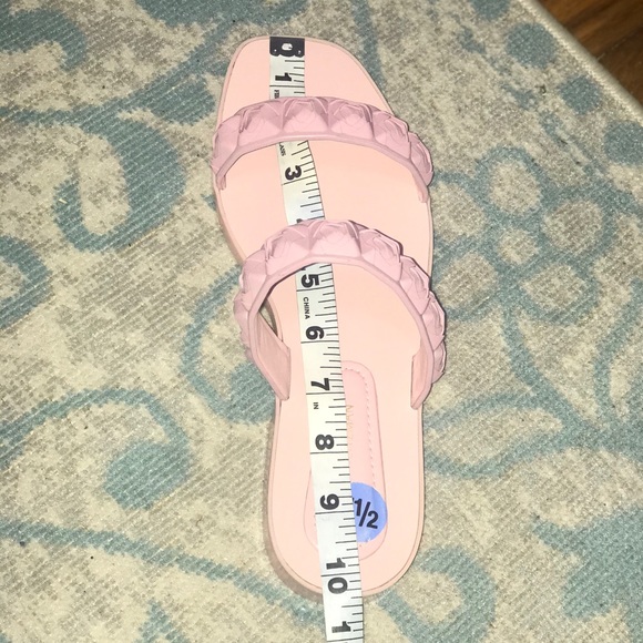 Stuart Weitzman Rosita Slide Rubber Sandal - Picture 8 of 8